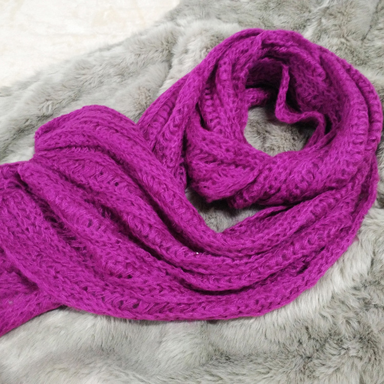 Knitted wool warm scarf wholesale