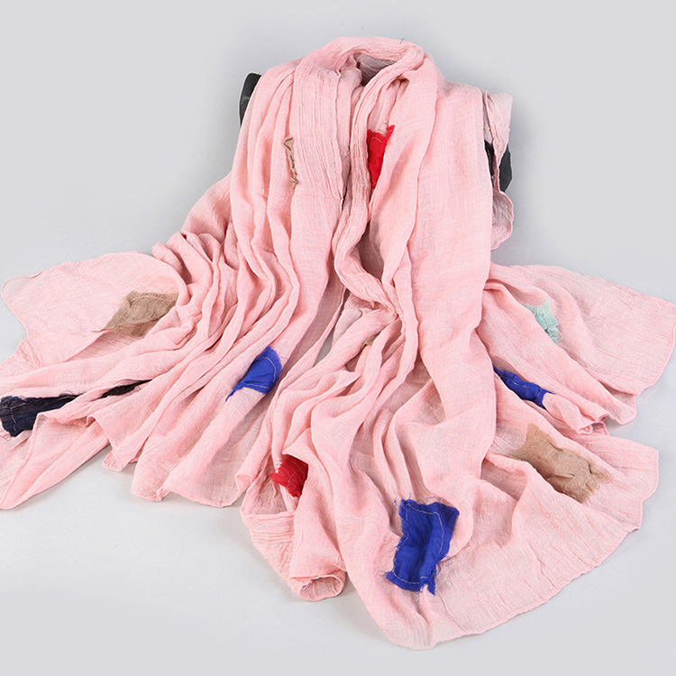 Fashion women cotton scarf wholesale