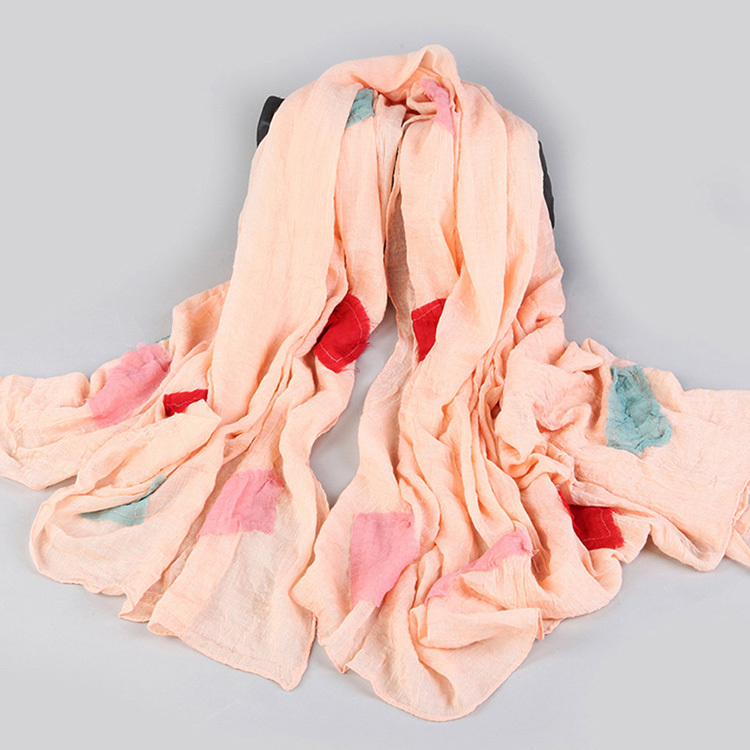 Fashion women cotton scarf wholesale