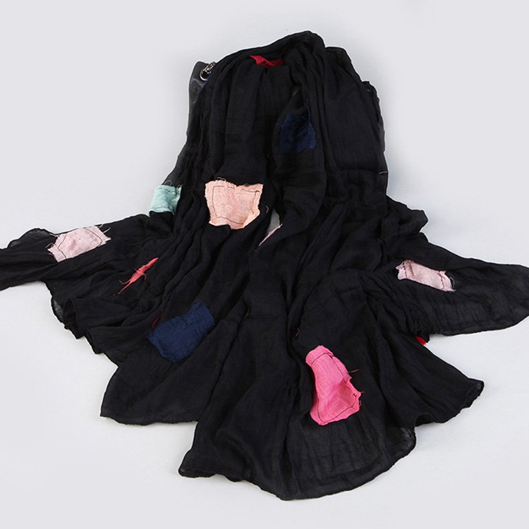 Fashion women cotton scarf wholesale
