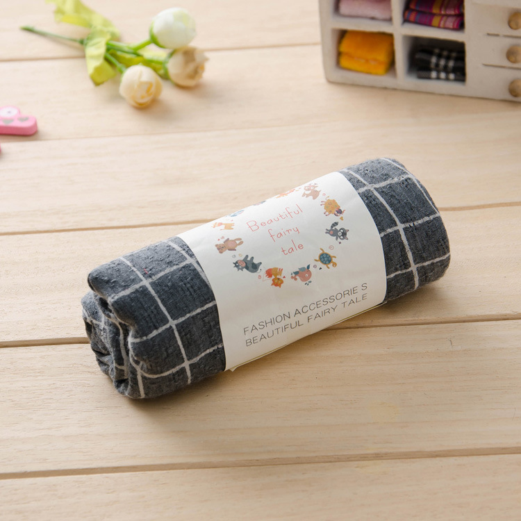 Plaid kid scarf wholesale