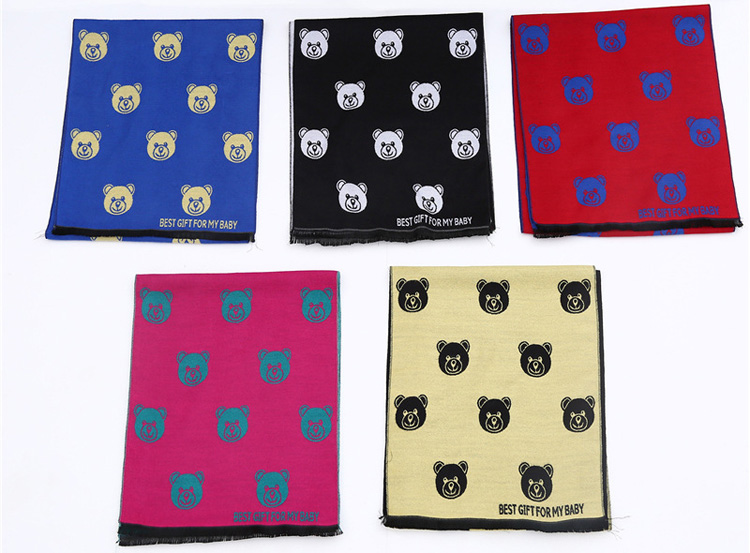 Wholesale kids fashion cashmere scarf