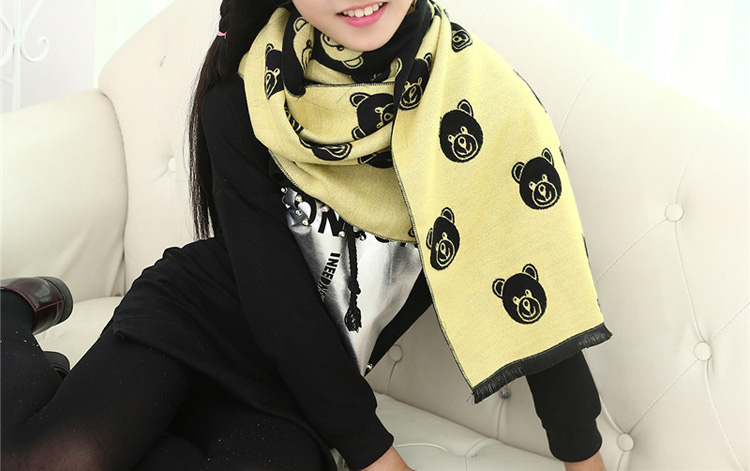 Wholesale kids fashion cashmere scarf