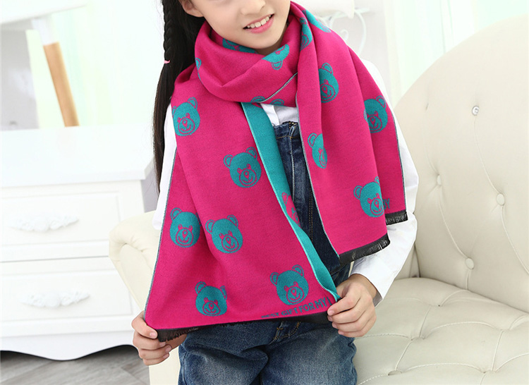 Wholesale kids fashion cashmere scarf