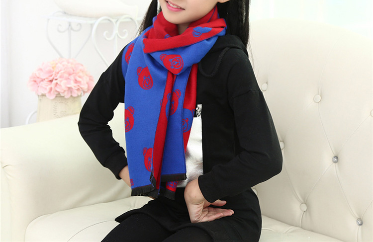 Wholesale kids fashion cashmere scarf