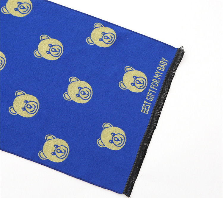 Wholesale kids fashion cashmere scarf
