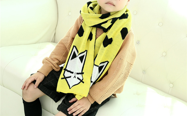 Kids winter wool scarf wholesale