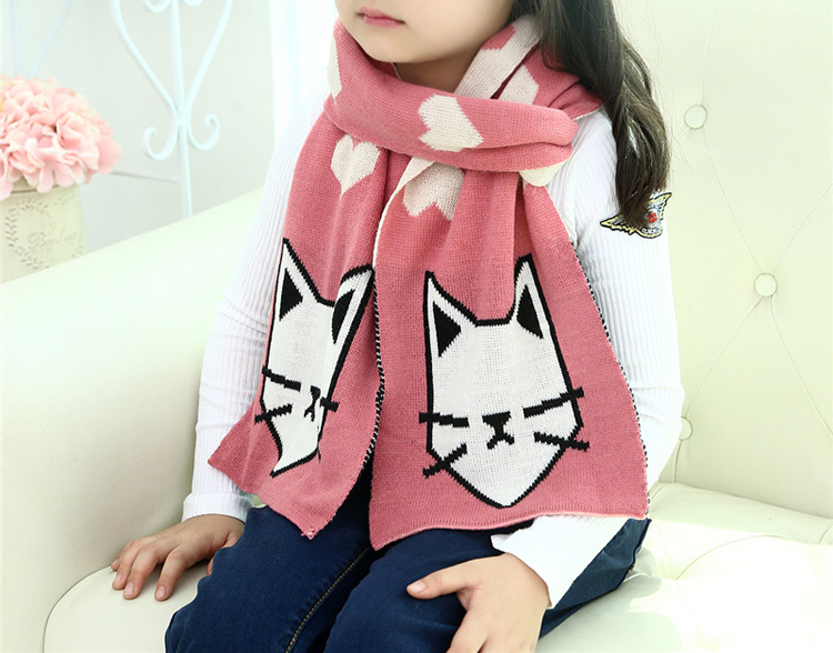 Kids winter wool scarf wholesale