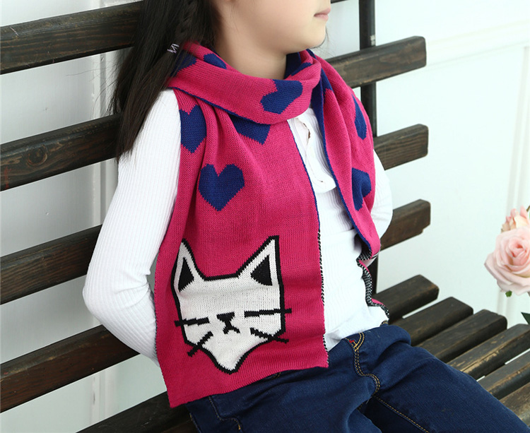 Kids winter wool scarf wholesale