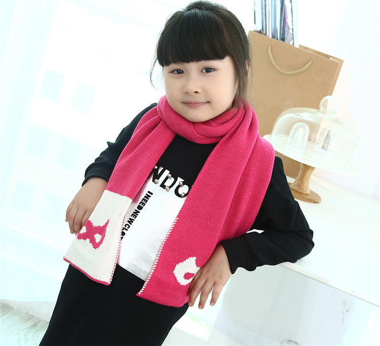 Wool kids scarf wholesale