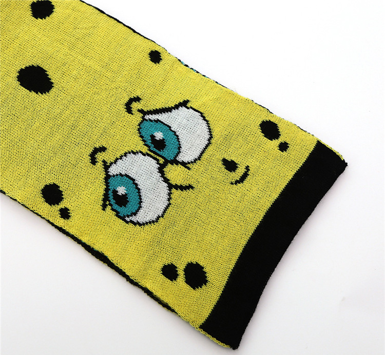 Kids jacquard knitted scarf wholesale