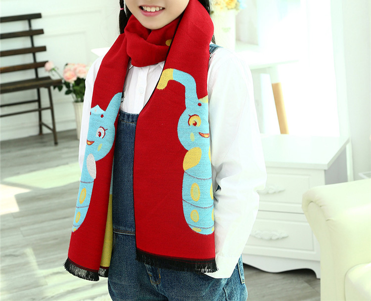 Kids cartoon winter scarf wholesale