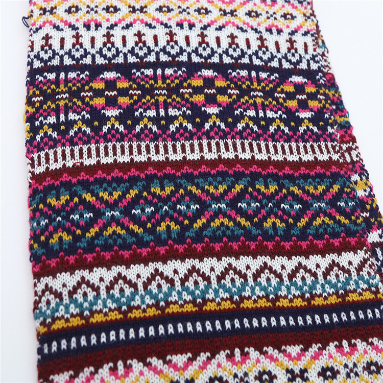 Kids jacquard cashmere scarf wholesale
