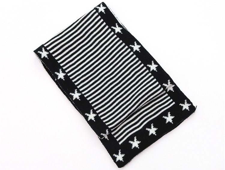 Knitted wool fabric kids scarf wholesale