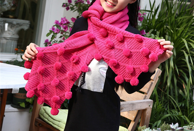 Wholesale winter cashmere scarf kids