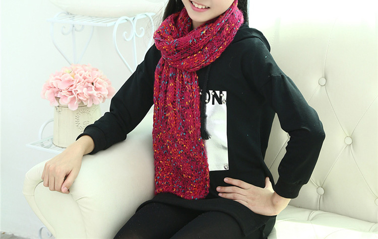 Wool kids knit scarf wholesale