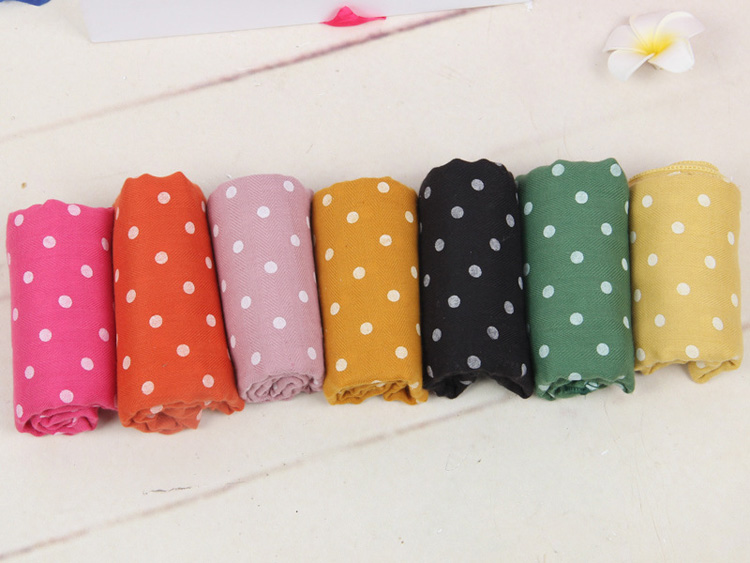 Wholesale polka dot kids scarf