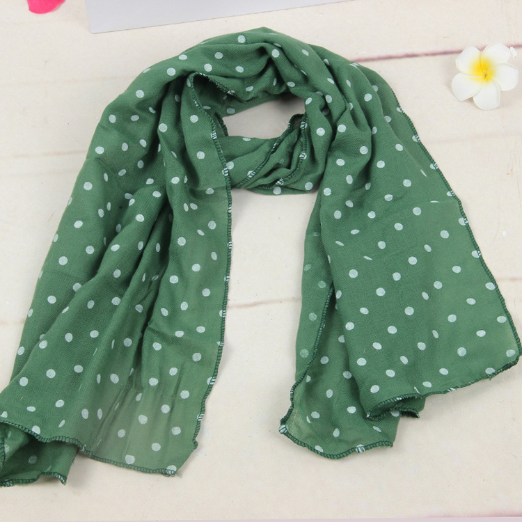 Wholesale polka dot kids scarf