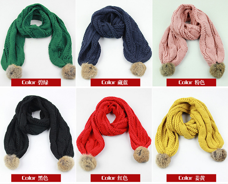 Wholesale kids winter scarf warm