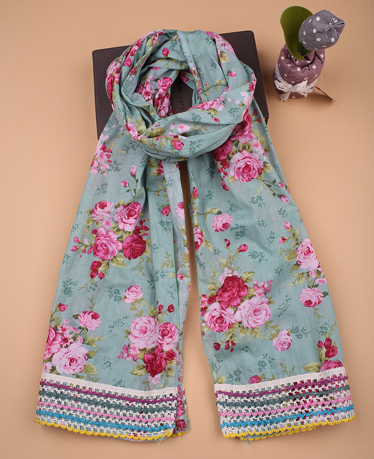 Wholesale embroidered scarf for kids
