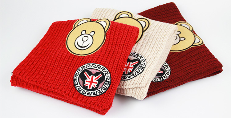 Wool kids winter scarf wholesale