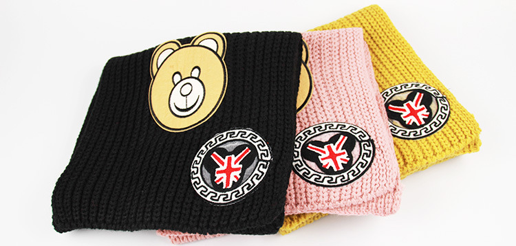 Wool kids winter scarf wholesale