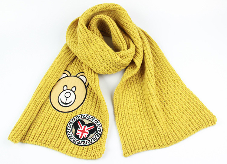 Wool kids winter scarf wholesale