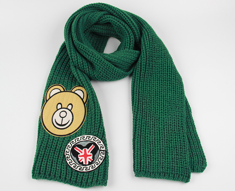 Wool kids winter scarf wholesale