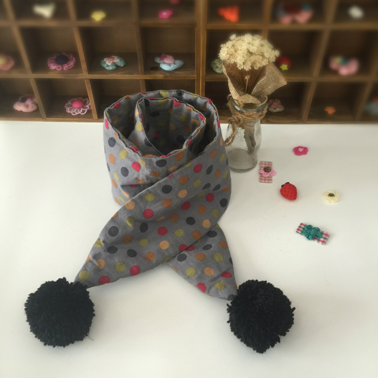Kids cotton floral scarf wholesale
