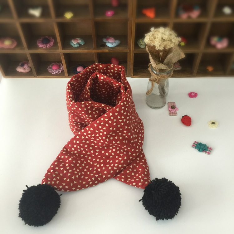 Kids cotton floral scarf wholesale