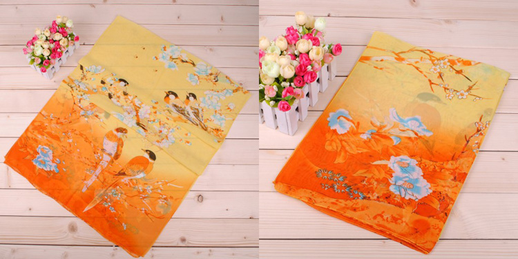 Plain chiffon scarves wholesale