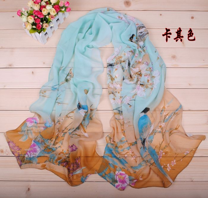 Plain chiffon scarves wholesale
