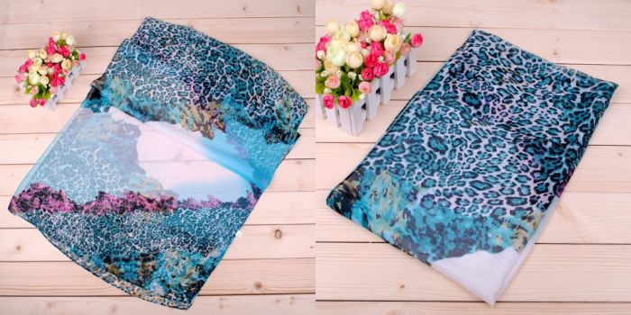 Chiffon georgette pashmina scarf