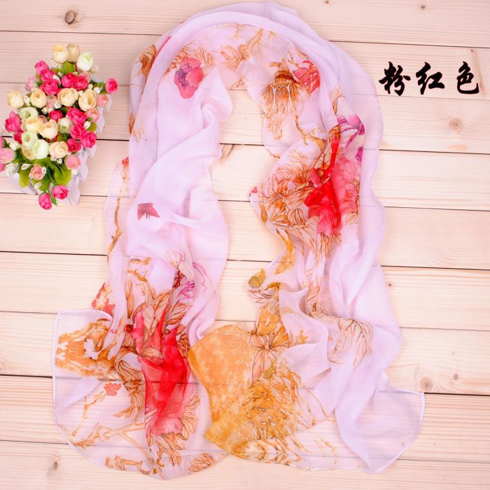 Women scarf chiffon scarves