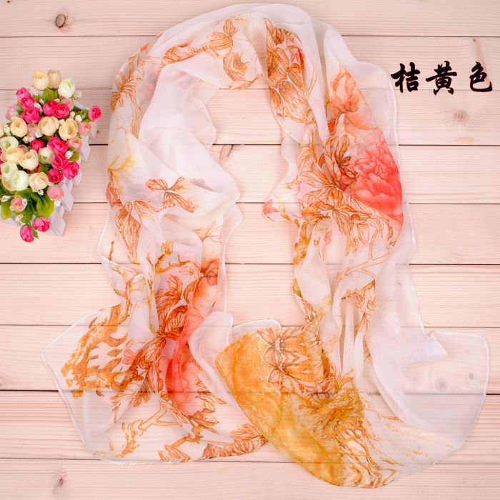 Women scarf chiffon scarves