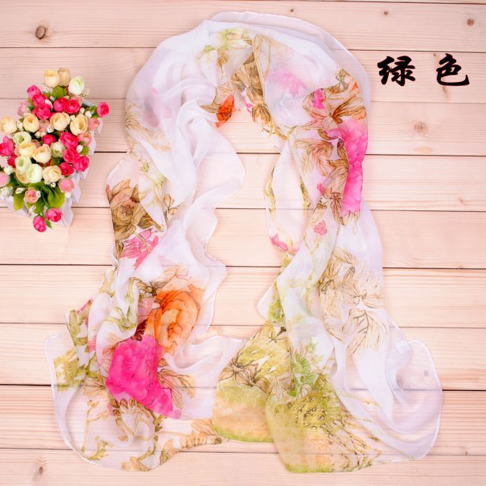 Women scarf chiffon scarves