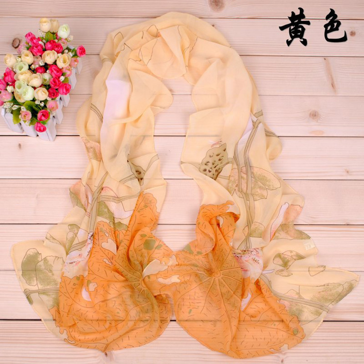 Beautiful silk chiffon scarves
