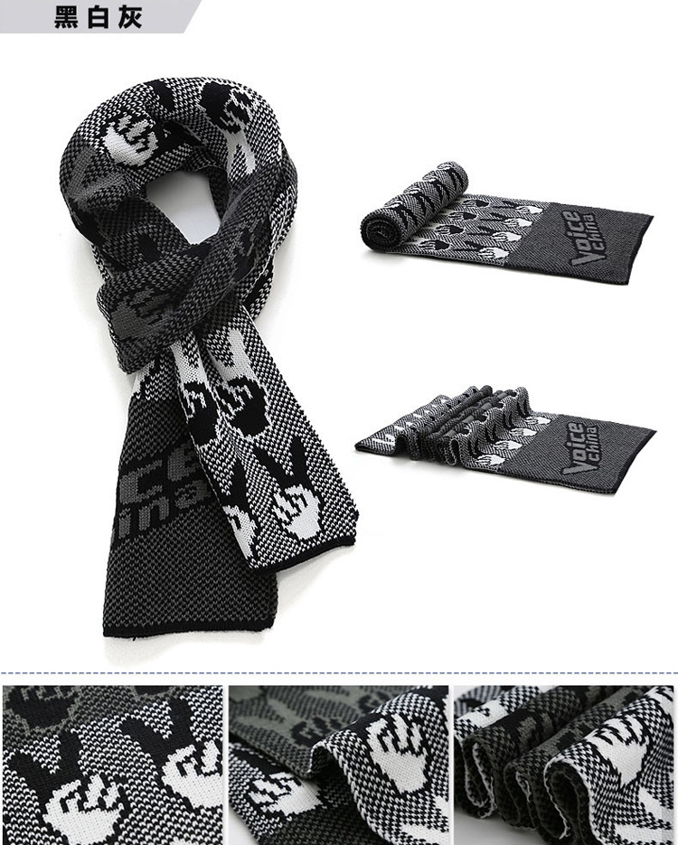 Mens scarf knit