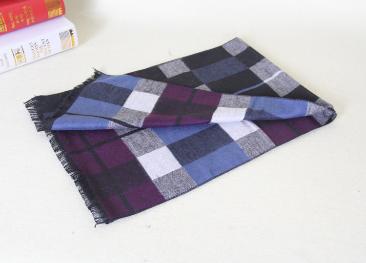 Cotton plaid scarf wholesale