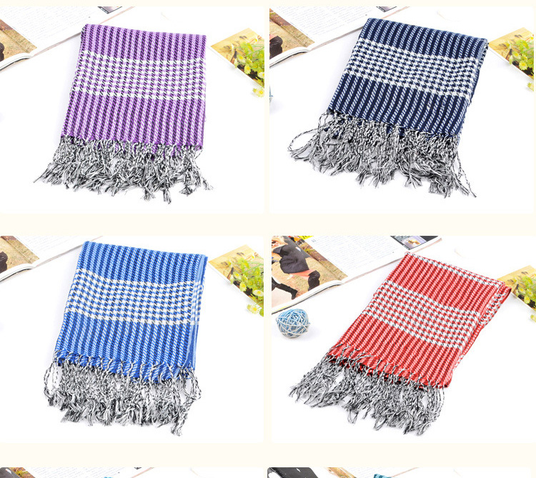 Houndstooth scarf shawl