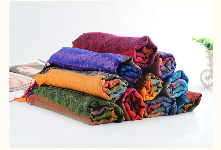 Jacquard cotton scarf wholesale