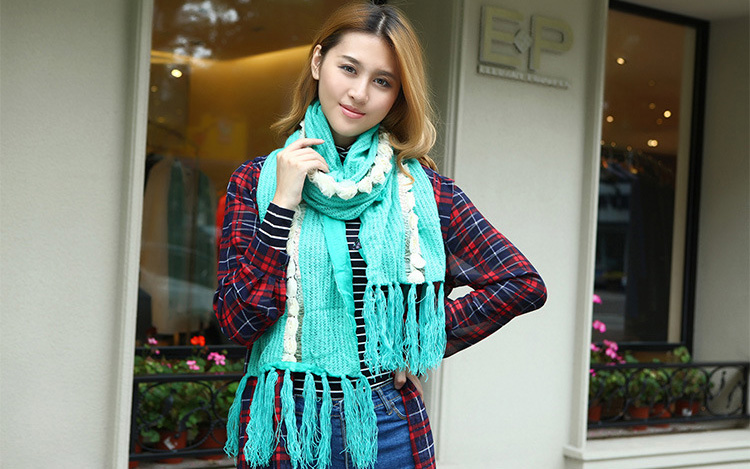 Wholesale silk cashmere women scarf