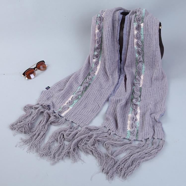 Wholesale silk cashmere women scarf
