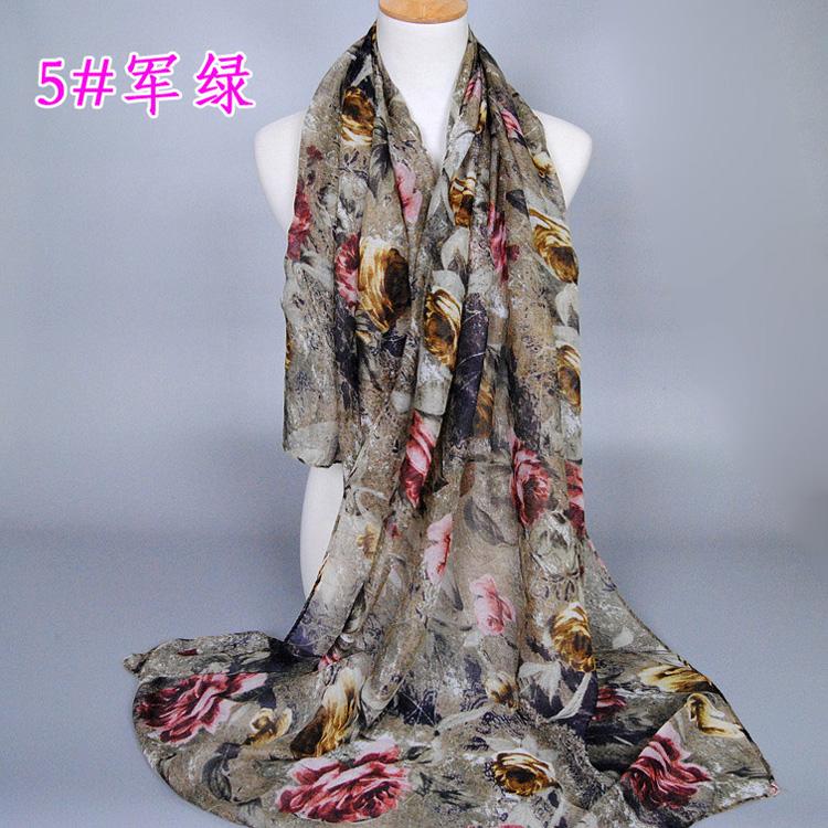 Wholesale scarf silk fabric