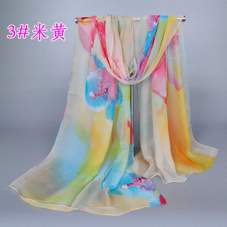 Wholesale printing silk scarf