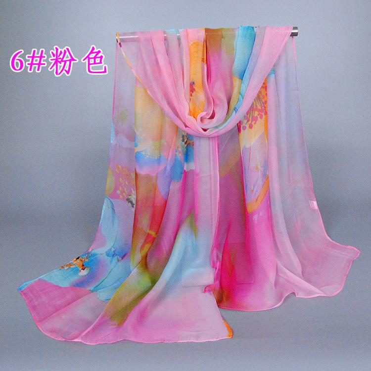 Wholesale printing silk scarf