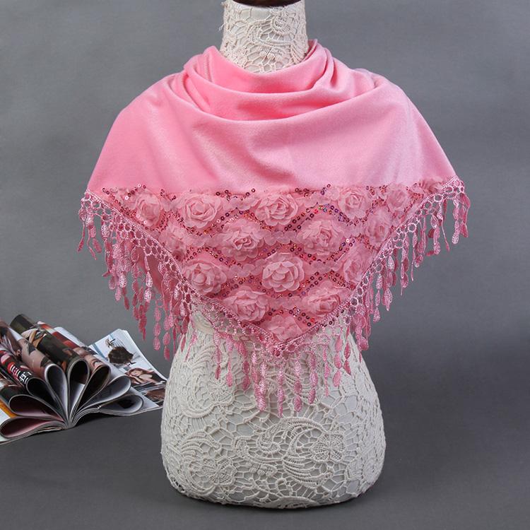 Wholesale red silk scarf