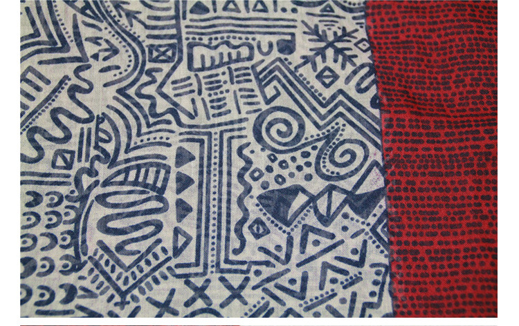 Wholesale women voile printed scarf