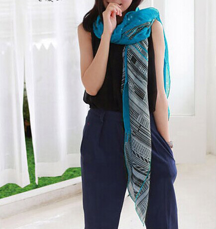 Voile scarves for women