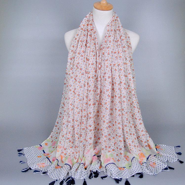 Wholesale floral print scarf